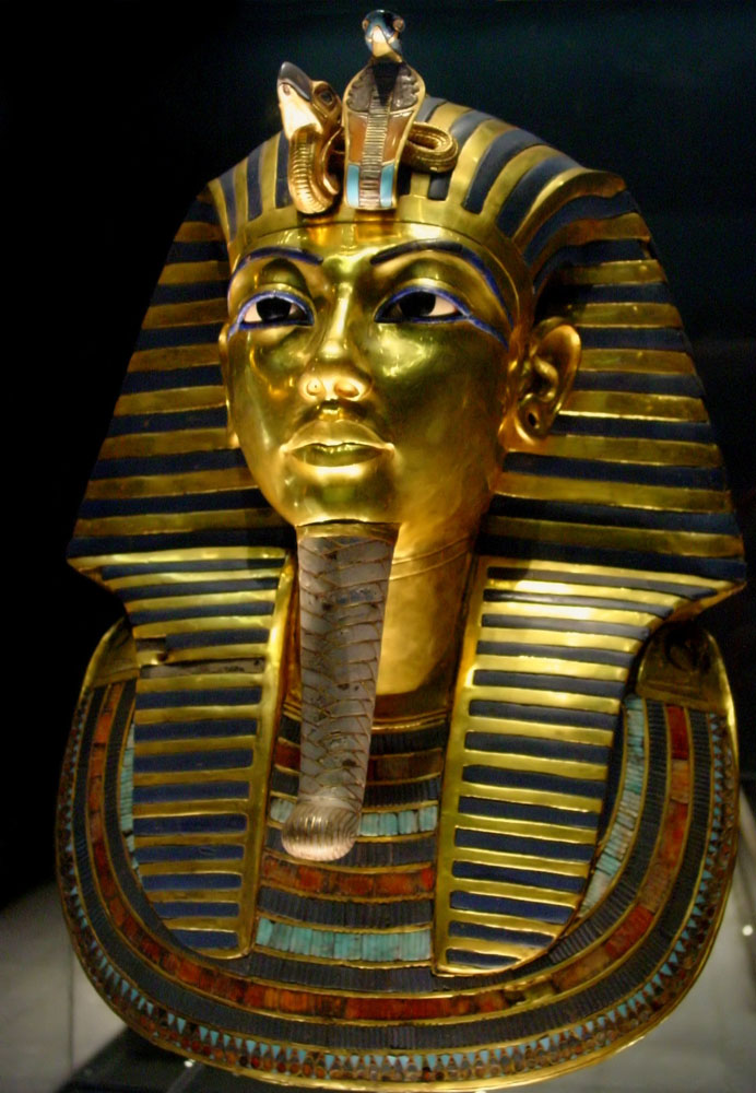 Maschera funeraria di Tutankhamon