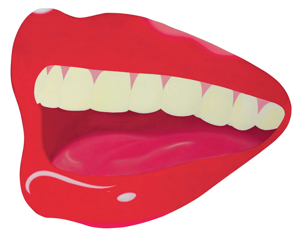 Mouth #8, di Tom Wesselmann (1966)